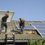 Zonnepanelen installatie op huis